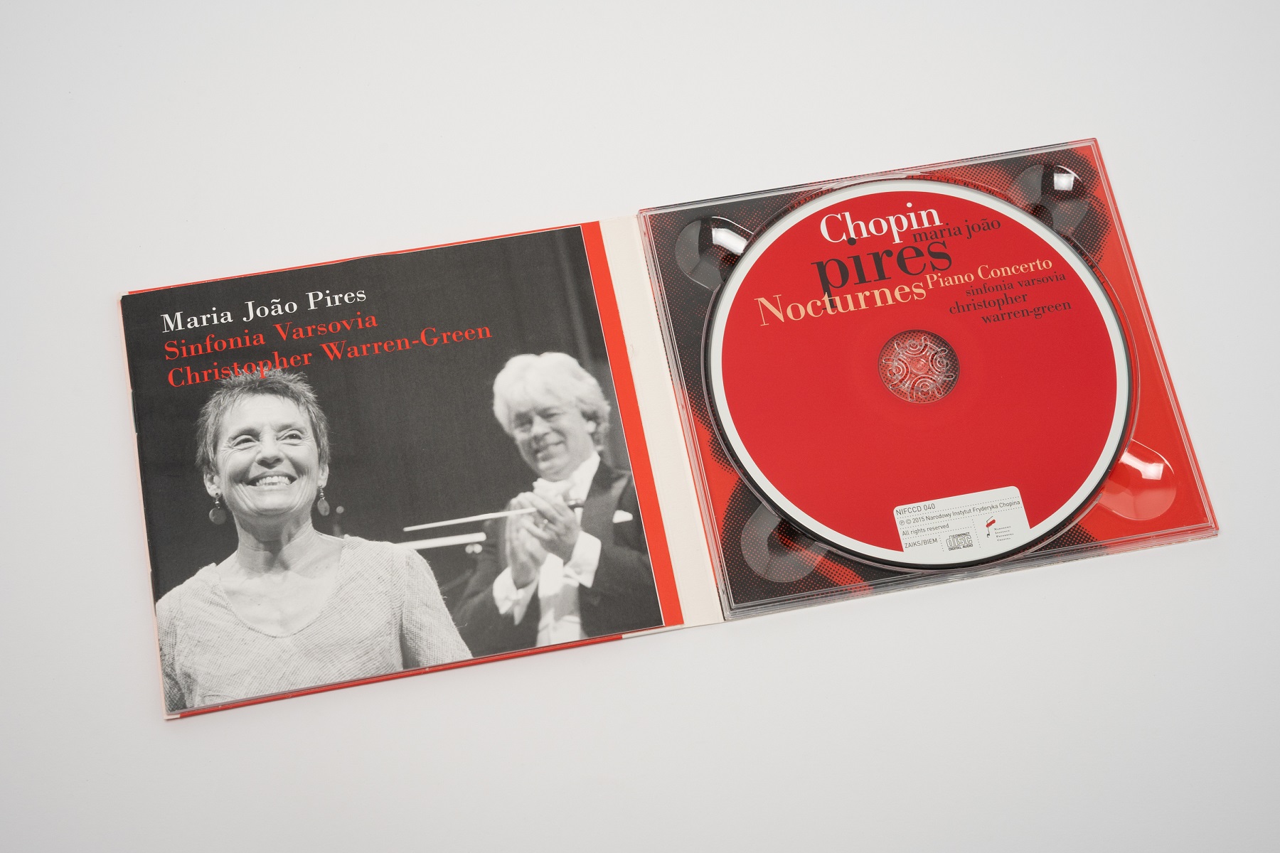 NIFCCD 040 Chopin. Piano Concerto in F-minor Op. 21, Nocturnes