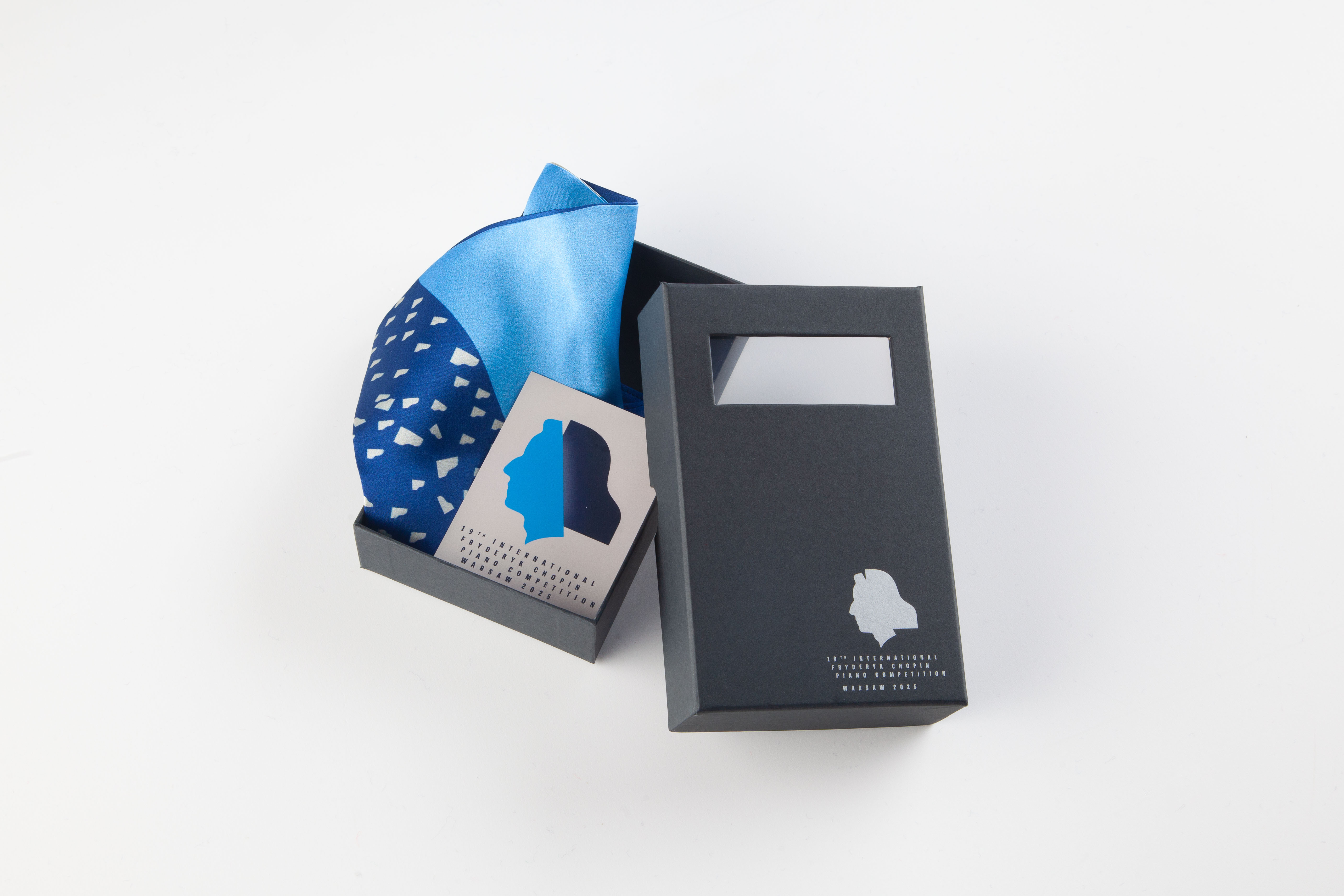 Silk Scarf 50x50 cm Chopin Competition 2025 | NIFC Store