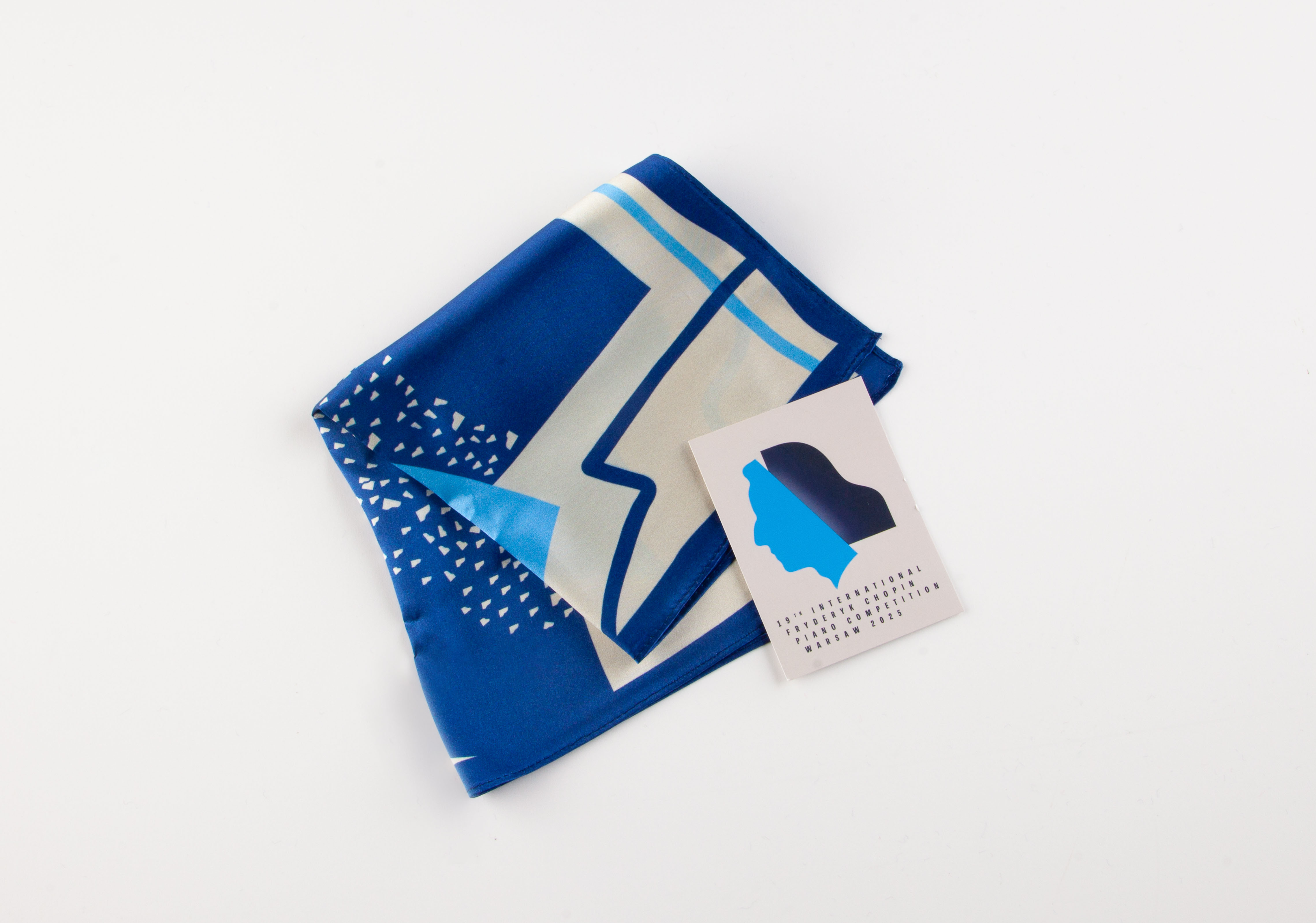 Silk Scarf 50x50 cm Chopin Competition 2025 | NIFC Store