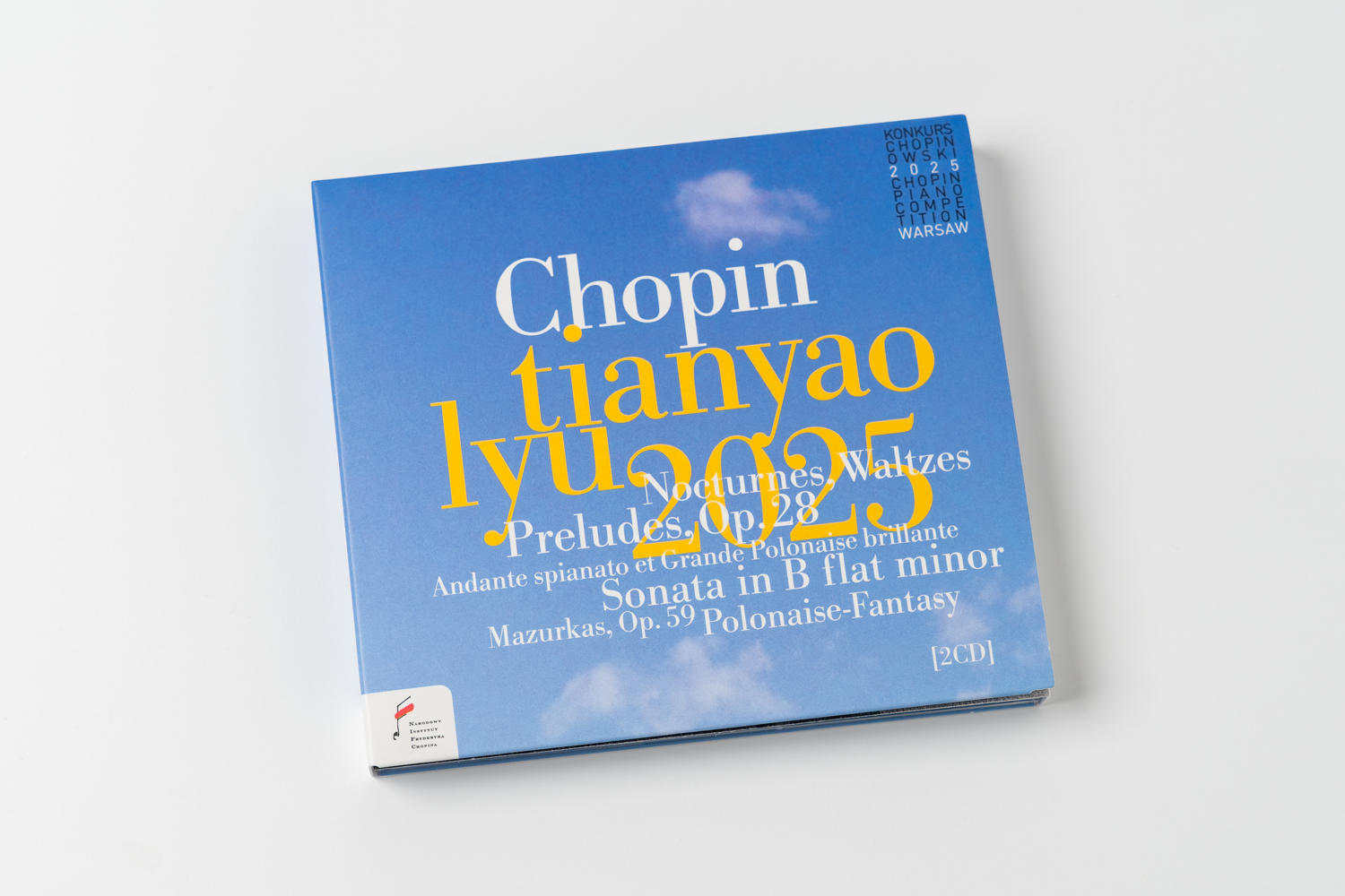 NIFCCD 804-805 Tianyao Lyu. Chopin Piano Competition 2025 | NIFC Store