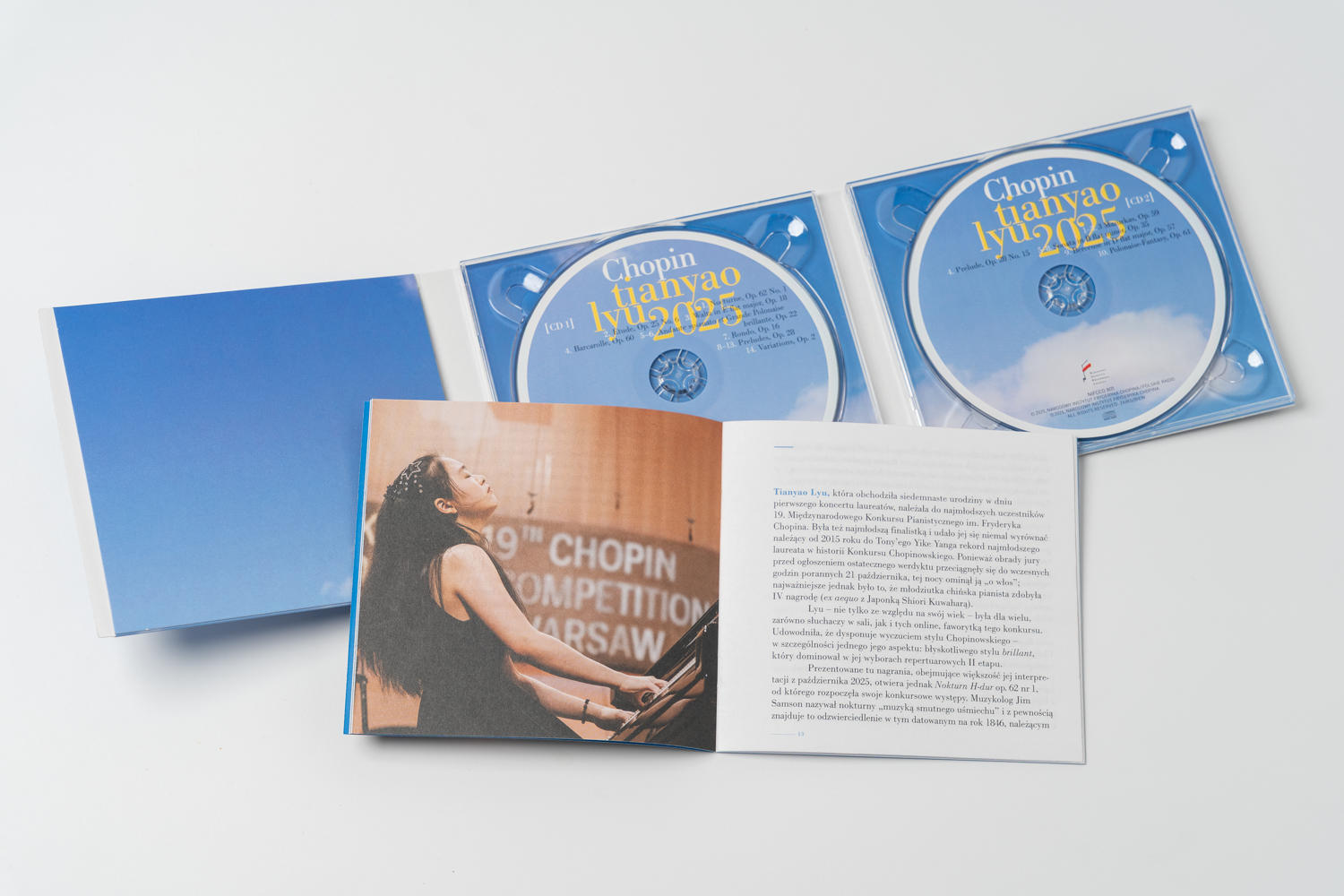 NIFCCD 804-805 Tianyao Lyu. Chopin Piano Competition 2025 | NIFC Store